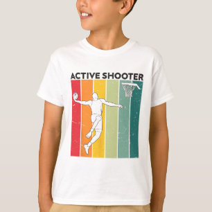 Camiseta Leitor de Esquetes Ativo Retro Vintage Sunset