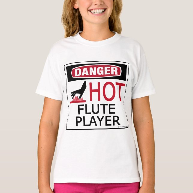 Camiseta Leitor de Fluxo Quente (Frente)