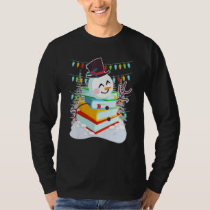 Camiseta Leitor de livraria do boneco de neve