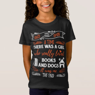 Camiseta Leitor De Livros Engraçado Cachorro Lover Bonito P