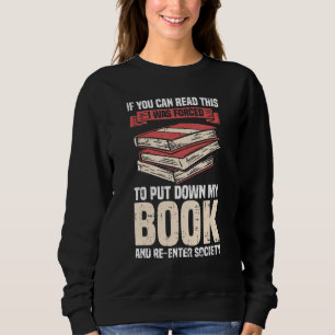 Camiseta Leitor De Livros Engraçado Se Você Pode Ler Isto E
