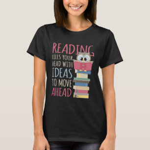 Camiseta Leitor de Livros Leitura Biblioteca & Bibliotecári