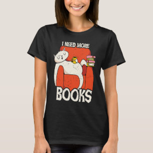 Camiseta Leitor De Livros Precisa De Mais Livros Que Leia H
