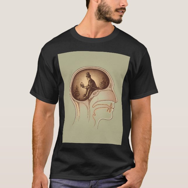 Camiseta Leitor de Mentes (Frente)
