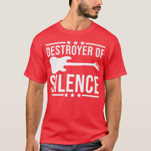 Camiseta Leitor De Música Elétrico Bass Banda Men Women G