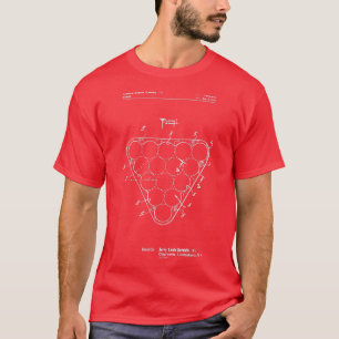 Camiseta Leitor de piscina em rack de piscina T