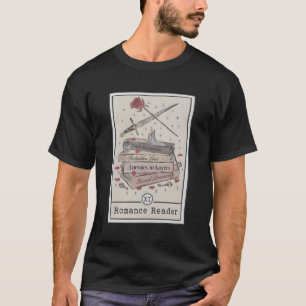 Camiseta Leitor De Raiz Escuro Leitor De Tarot Leitor De Bo