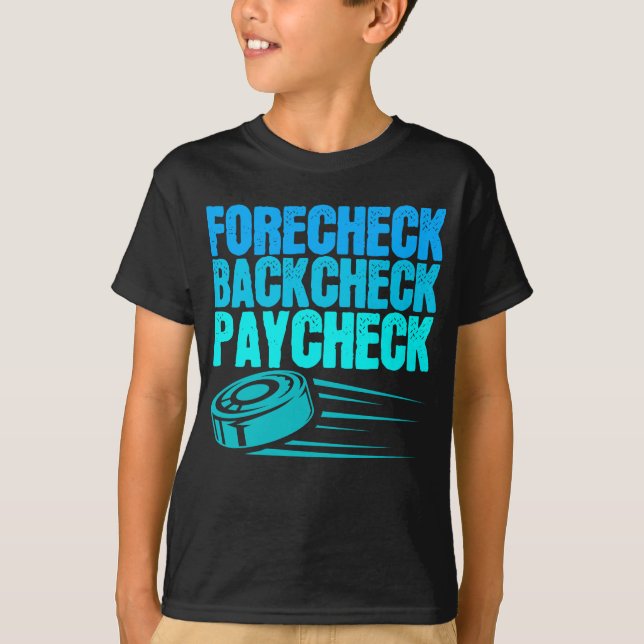 Camiseta Leitor de Verificação de Pagamento com Verificação (Frente)