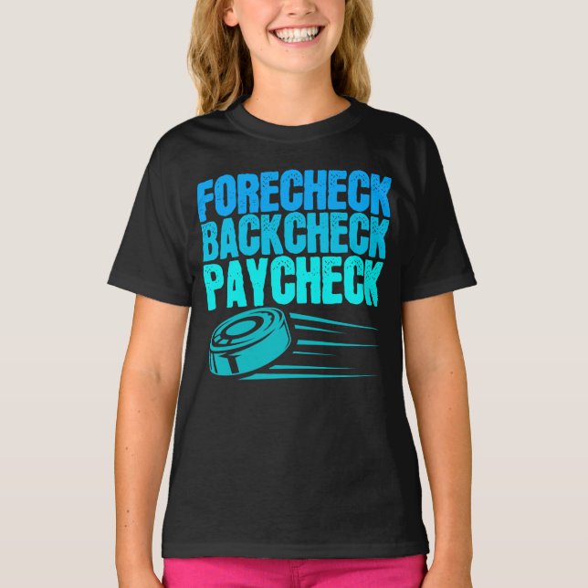 Camiseta Leitor de Verificação de Pagamento com Verificação (Frente)