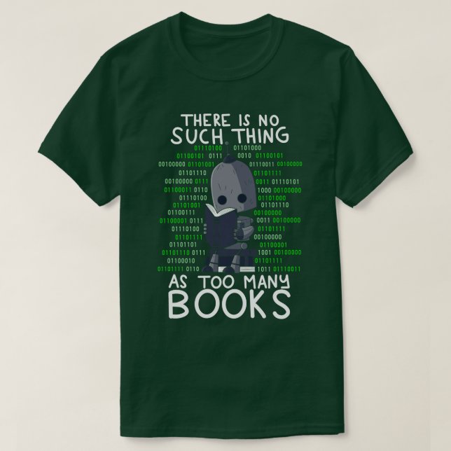 Camiseta Leitor Robot (Frente do Design)