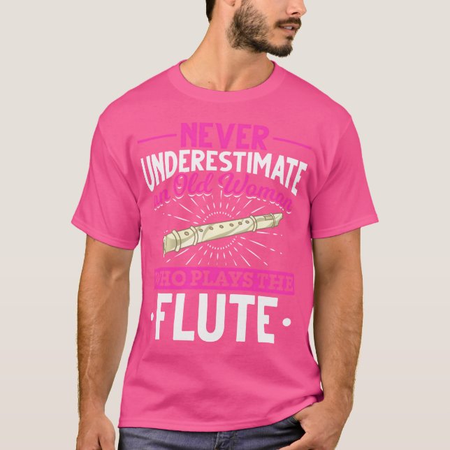 Camiseta Leitora De Fluxo Aposentada Mulheres Que Fazem Fla (Frente)