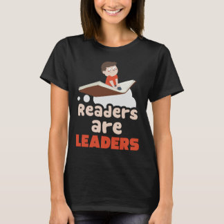 Camiseta Leitores São Líderes, Bibliotecários De Leitura, L