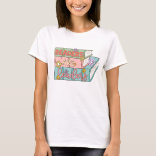 Camiseta Leitores são líderes - Livro bonito e inspiraciona