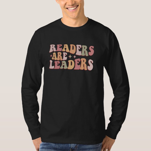 Camiseta Leitores São Professores Líderes Estudante Primeir (Frente)