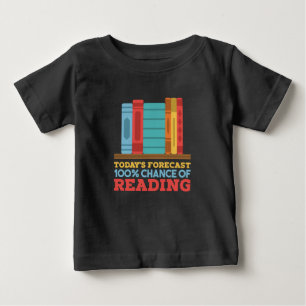 Camiseta Leitura - 100% de chance de ler livros engraçados