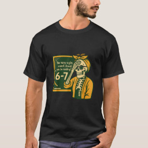 Camiseta Leitura 67 Meme Professor de Inglês Engraçado 67 A