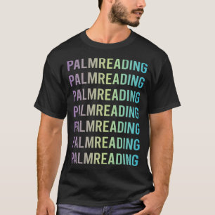 Camiseta Leitura da Palma Azul Roxa Leitora de Leitura da S