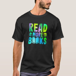 Camiseta Leitura de Amor Leia Mais Livros
