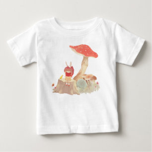 Camiseta Leitura de Conto de Fadas: Garota Coelhinha Sob o