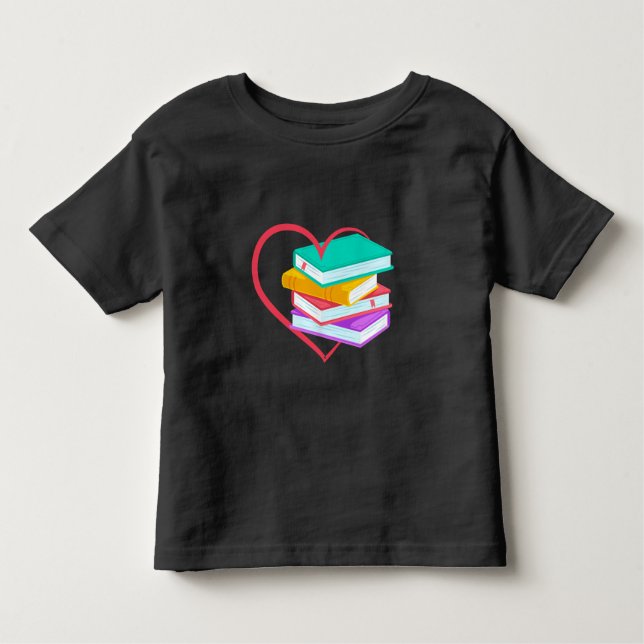 Camiseta  Leitura de Cute do Leitor de Livretes do Book Lov (Frente)