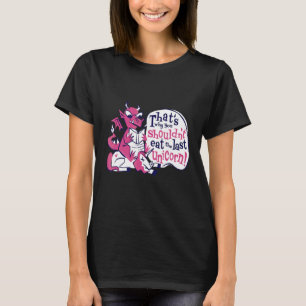 Camiseta Leitura De Dragão Em Uma Criatura Mítica Do Unicór