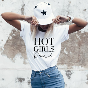 Camiseta Leitura de Hot Girls do Book Lover