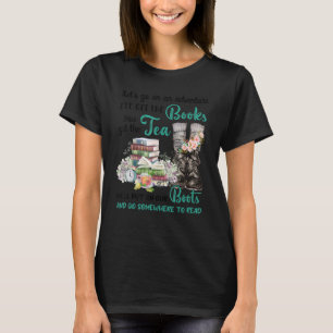 Camiseta Leitura de leitores Bibliotecários Eu vou fazer co
