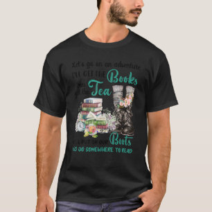 Camiseta Leitura de leitores Bibliotecários Eu vou fazer co