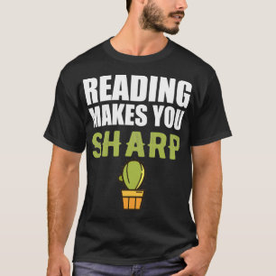 Camiseta Leitura de Leitura o torna nítido