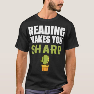 Camiseta Leitura de Leitura o torna nítido
