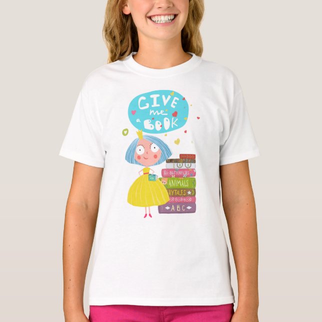 Camiseta Leitura de Livro (Frente)