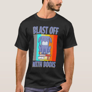 Camiseta Leitura de Livros Aprendizado Escola Inteligência