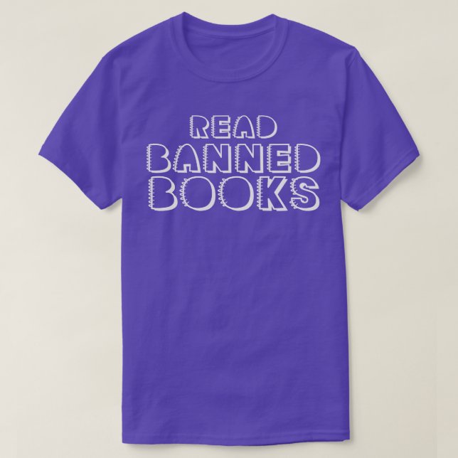 Camiseta Leitura de Livros Banidos 5 (Frente do Design)