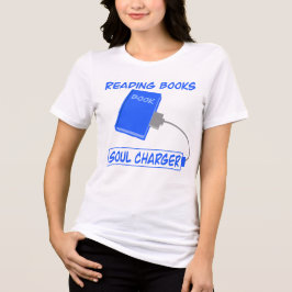 Camiseta Leitura de Livros Carregador de Alma – Arte para A