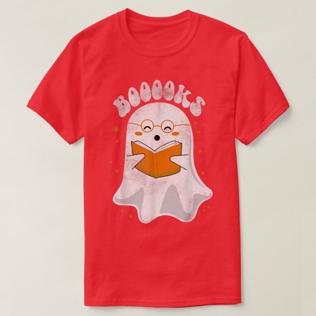 Camiseta Leitura de livros de professores do Melhor Fantasm (Frente do Design)