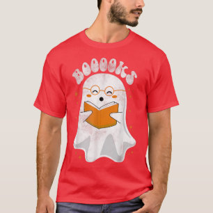 Camiseta Leitura de livros de professores do Melhor Fantasm
