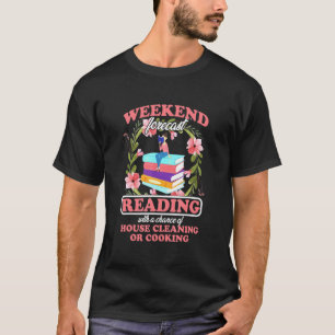Camiseta Leitura de Previsão de Fim de Semana do Livro Bibl