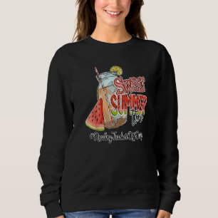 Camiseta Leitura de professor de serviço no verão Break Swe