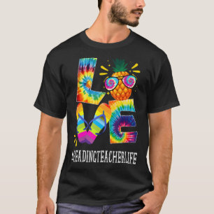 Camiseta Leitura de professor Love Pineapple Summer Off Dut