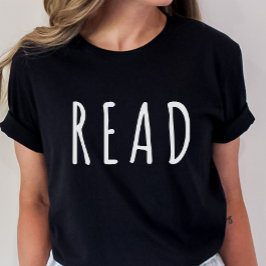 Camiseta Leitura de T-shirt, Livro