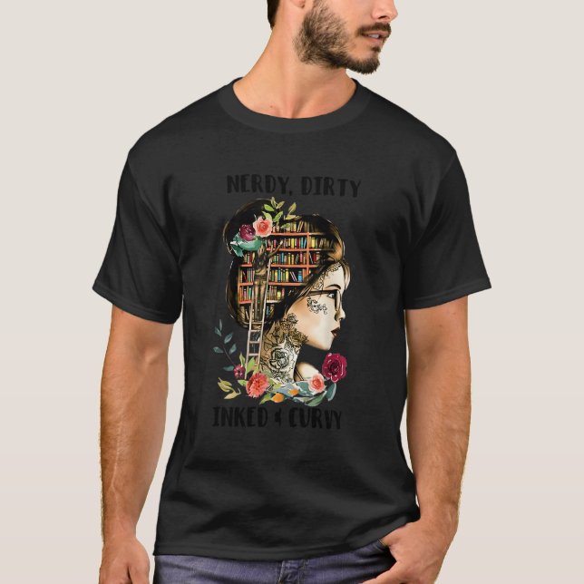 Camiseta Leitura De Tatuagem De Tinta Suja (Frente)