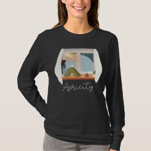 Camiseta Leitura de Tee Cozy Winter Reading