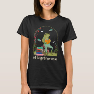 Camiseta Leitura de Verão 2023 Todos Juntos Agora Sapo Fofo