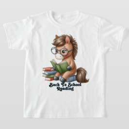 Camiseta Leitura de Volta às Aulas, Livros de Leitura sobre
