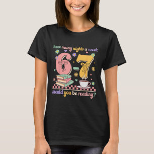 Camiseta Leitura Divertida 67 Professor Seis Sete Leitura 6