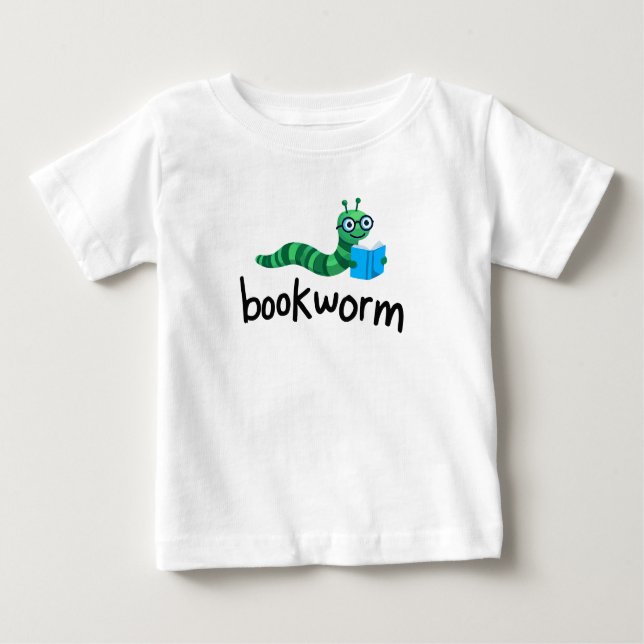 Camiseta Leitura do Bookworm Bonito Amigo com Livro (Frente)