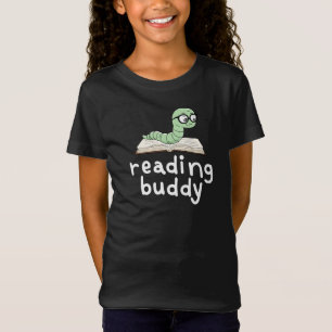 Camiseta Leitura do Bookworm da Bonita com o Livro
