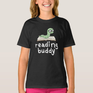 Camiseta Leitura do Bookworm da Bonita com o Livro