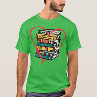 Camiseta Leitura do Bookworm de Leitura da Biblioteca do Li