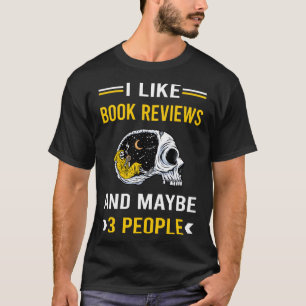 Camiseta Leitura do Leitor de Leitura de Revisão de Livro